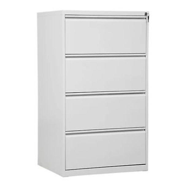 PROREGAL Hängeregistraturschrank 4 Schubladen Mare HxBxT 132 x 76 x 62 cm W günstig online kaufen