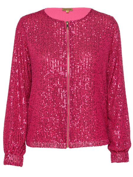 Sarah Kern Blouson Bomberjacke Figurumspielend mit günstig online kaufen
