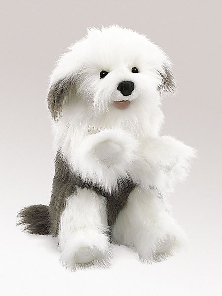 Folkmanis Handpuppen Handpuppe Bobtail / Sheepdog günstig online kaufen