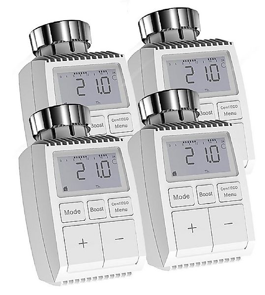 Hyrican Heizkörperthermostat programmierbares Heizkörperthermostat, Frostsc günstig online kaufen