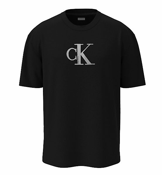 Calvin Klein Jeans T-Shirt "SS CNTR MNGRM E CLSS", Mit Rundhalsausschnitt günstig online kaufen