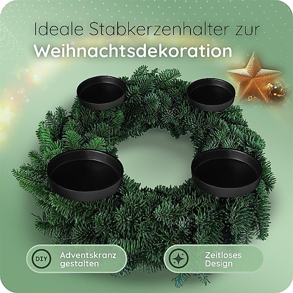 Novaliv Kerzenständer - (8 St), 8x günstig online kaufen