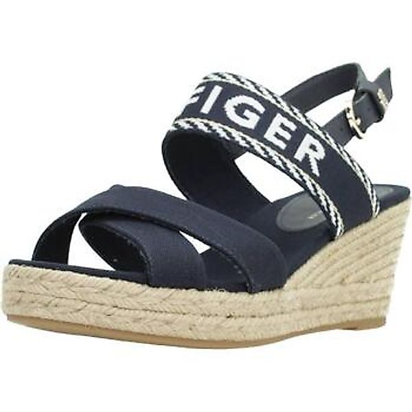 Tommy Hilfiger  Sandalen SEASONAL WEBBING MID WED günstig online kaufen