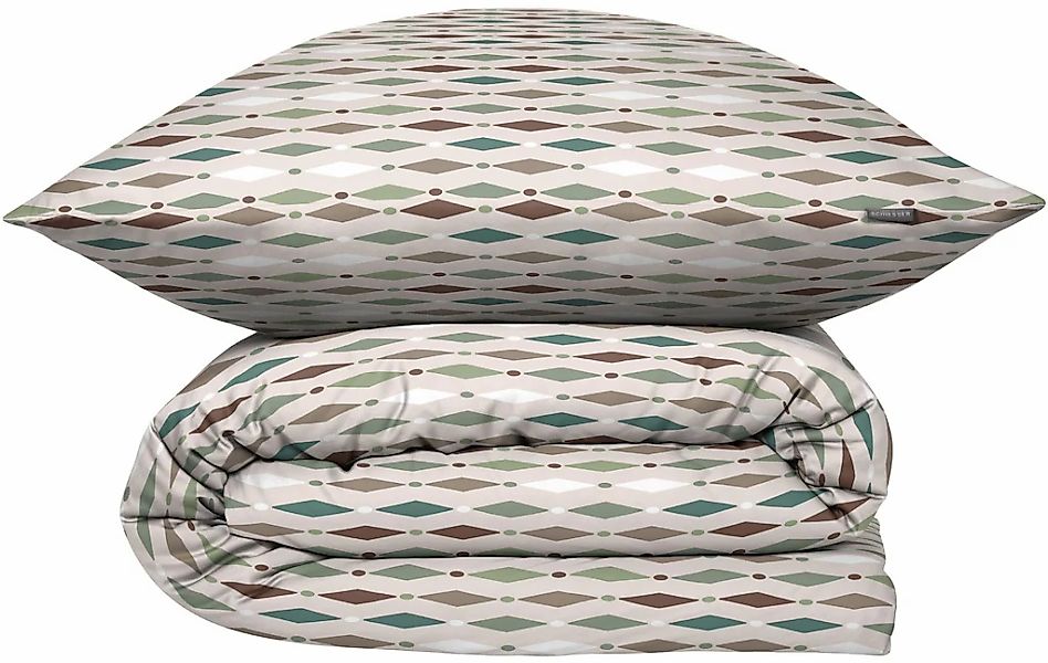 Schiesser Bettwäsche "Lotta aus weicher Baumwolle mit grafischem Muster" 2 günstig online kaufen