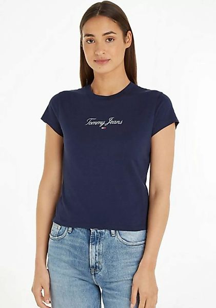 Tommy Jeans T-Shirt TJW BBY ESSENTIAL LOGO 1 SS mit Tommy Jeans Labeldruck günstig online kaufen