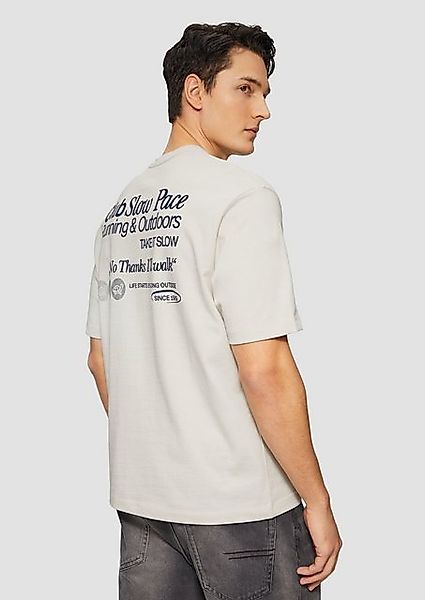 s.Oliver Kurzarmshirt T-Shirt im Relaxed Fit günstig online kaufen