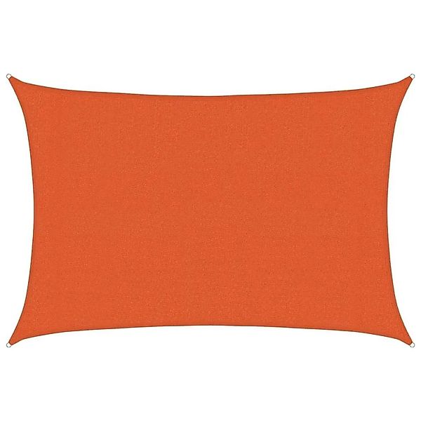 vidaXL Sonnensegel 160 g/m² Rechteckig Orange 3x4,5 m HDPE 311678 günstig online kaufen