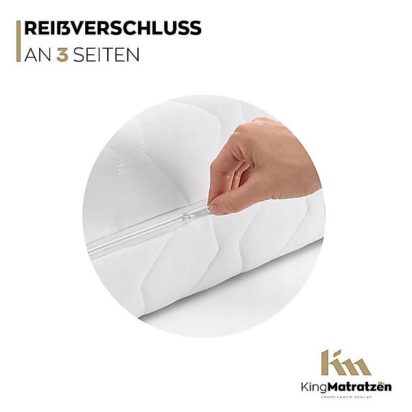 Matratzenschutzbezug Matratzenbezug KingBEZUG 180 x 200 x 10 cm Ersatz Scho günstig online kaufen