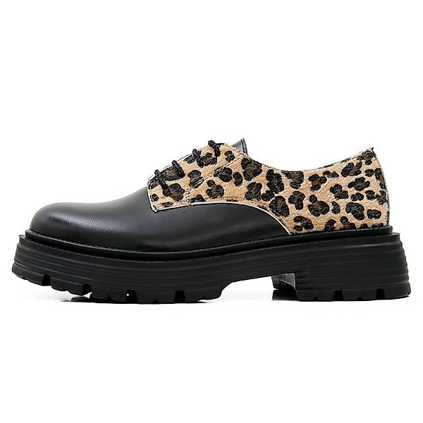 DOGO Ballerina "Brooklyn Black-Leo Damen Halbschuhe", Handgefertigt günstig online kaufen