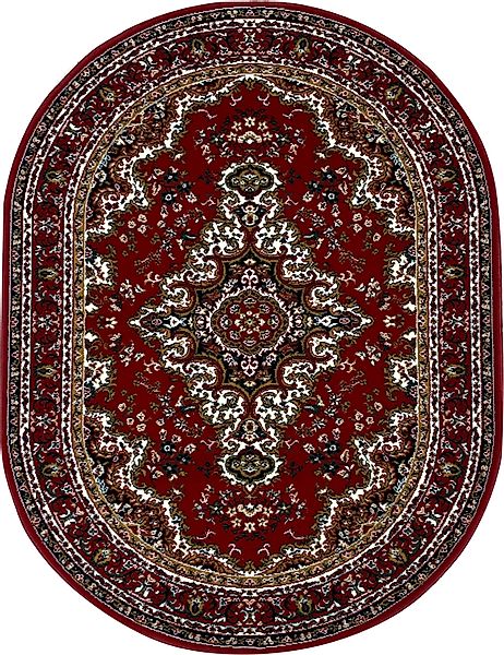 my home Teppich "Oriental, Made in Belgium" oval 7 Höhe Orient-Optik, mit B günstig online kaufen