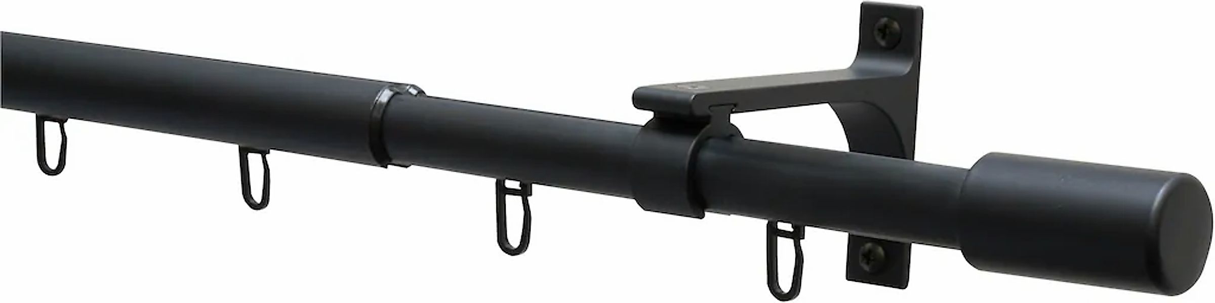 GARDINIA Gardinenstange "Gardinenstangen Set Thasos" Ø 19 mm 1 läufig-läufi günstig online kaufen