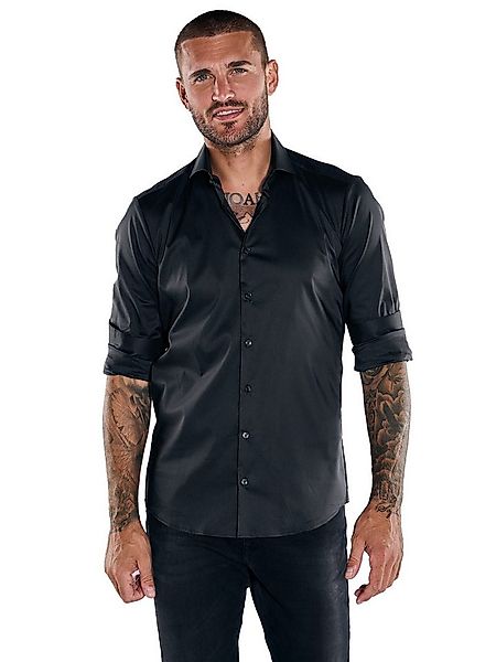 emilio adani Businesshemd Herren Performance Hemd "My Favorite" schwarz, Sc günstig online kaufen