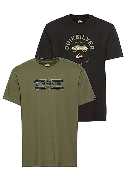 Quiksilver T-Shirt OPEN ARROW SHORT SLEEVE TEE PACK YM (Packung, 2-tlg., Do günstig online kaufen