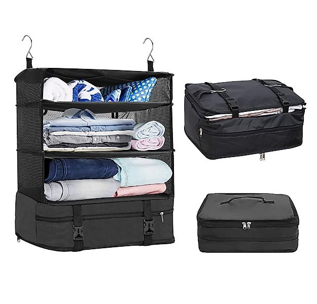 Jibenhome Kofferorganizer Koffer Organizer Hängend Faltbare, Reiseregale Pa günstig online kaufen