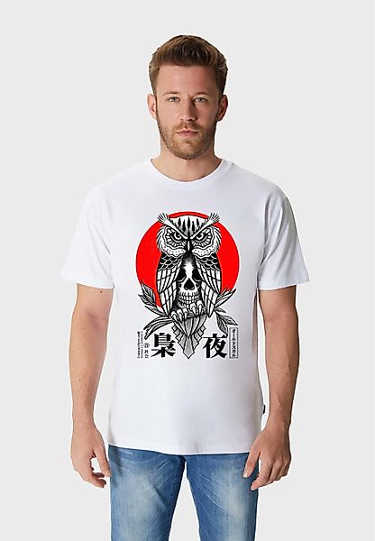 Oldskull T-Shirt ASIAN SECRET OWL SKULL günstig online kaufen