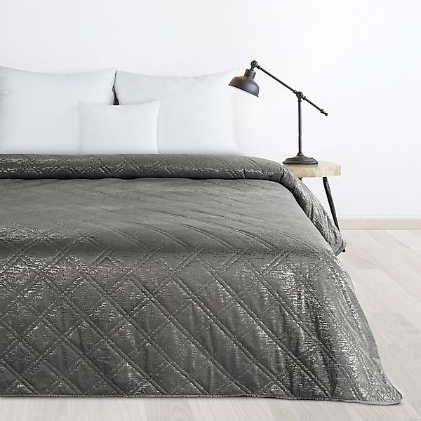 Design91 Tagesdecke Edler Bettüberwurf mit dezentem günstig online kaufen