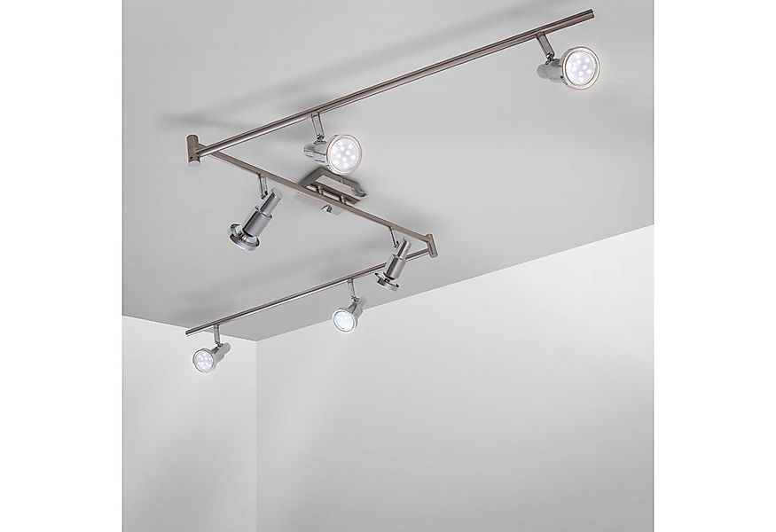B.K.Licht LED Deckenspots, LED wechselbar, Warmweiß, Deckenleuchte, schwenk günstig online kaufen