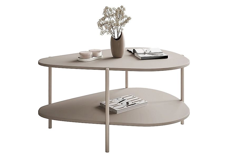 Lookway Couchtisch LUMI mit Ablage (1x Tisch), Breite: 90 cm günstig online kaufen