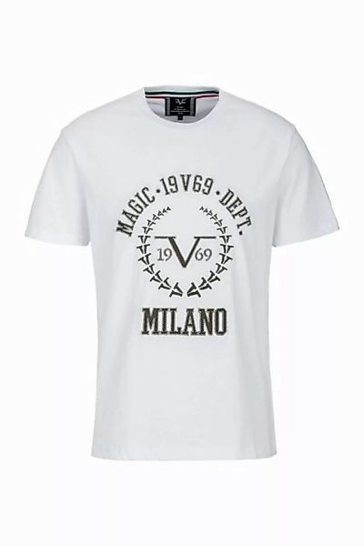 19V69 ITALIA T-Shirt - kurzarm Shirt mit Print - T-Shirt mit Logo - MARCELL günstig online kaufen