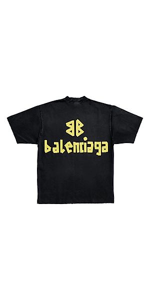 Balenciaga Print-Shirt Balenciaga Tape Optik T-Shirt günstig online kaufen