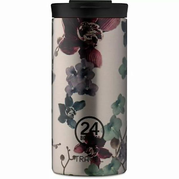 24Bottles Floral Travel Trinkbecher 600 ml Trinkflaschen mehrfarbig günstig online kaufen
