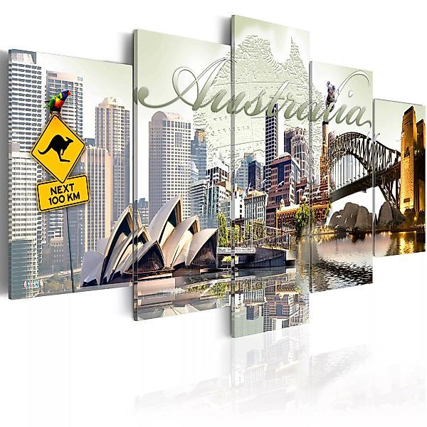 Wandbild - Welcome to Australia! günstig online kaufen