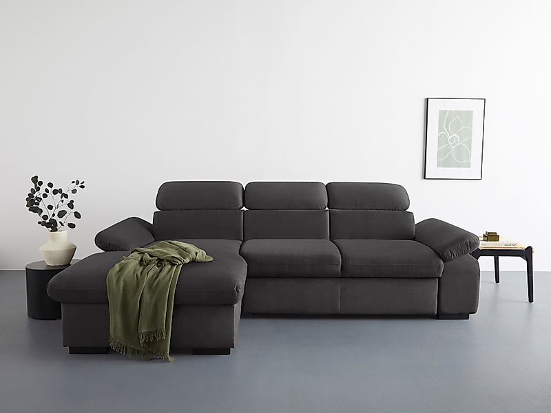 COTTA Ecksofa Lola L-Form mit Kopfteilfunktion günstig online kaufen