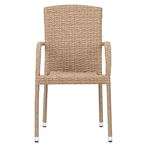 ebuy24 Gartenstuhl Anita Gartenstuhl Stapelbar natur. günstig online kaufen