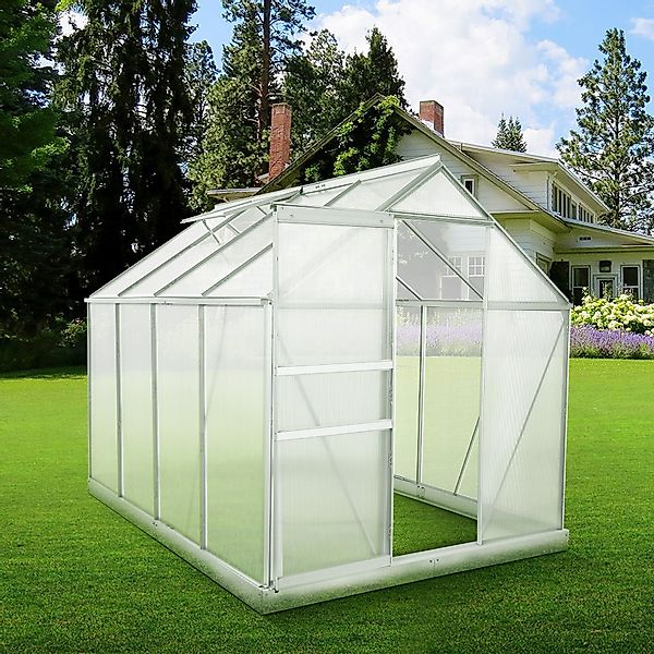 Zelsius Gewächshaus Aluminium Gewächshaus SET, 6 günstig online kaufen
