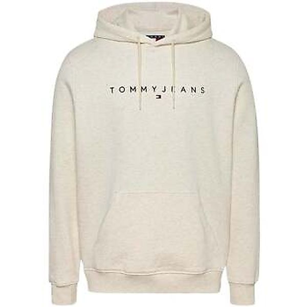 Tommy Jeans  Sweatshirt Linear Logo Hoodie Oat Marl Heather günstig online kaufen