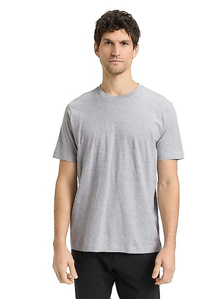 TOM TAILOR T-Shirt Packung, 2 tlg. mit Logo Print günstig online kaufen