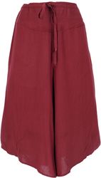 Guru-Shop Relaxhose Palazzohose, 7/8 Hosenrock, Boho günstig online kaufen