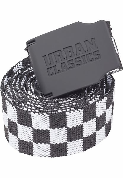 URBAN CLASSICS Hüftgürtel "Urban Classics Unisex UC Canvas Belt Checkerboar günstig online kaufen