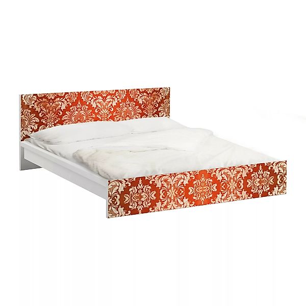 Möbelfolie für IKEA Malm Bett 180 cm Breite Barocktapete günstig online kaufen