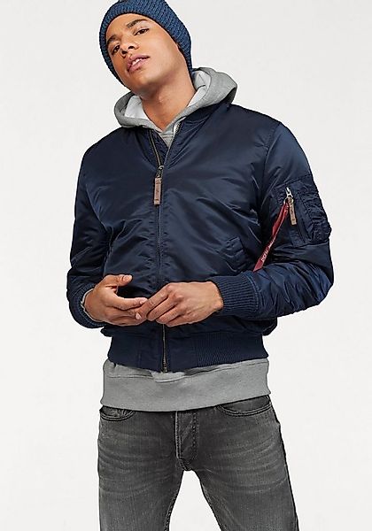 Alpha Industries Bomberjacke "MA-1 VF59 LONG" ohne Kapuze gefüttert günstig online kaufen