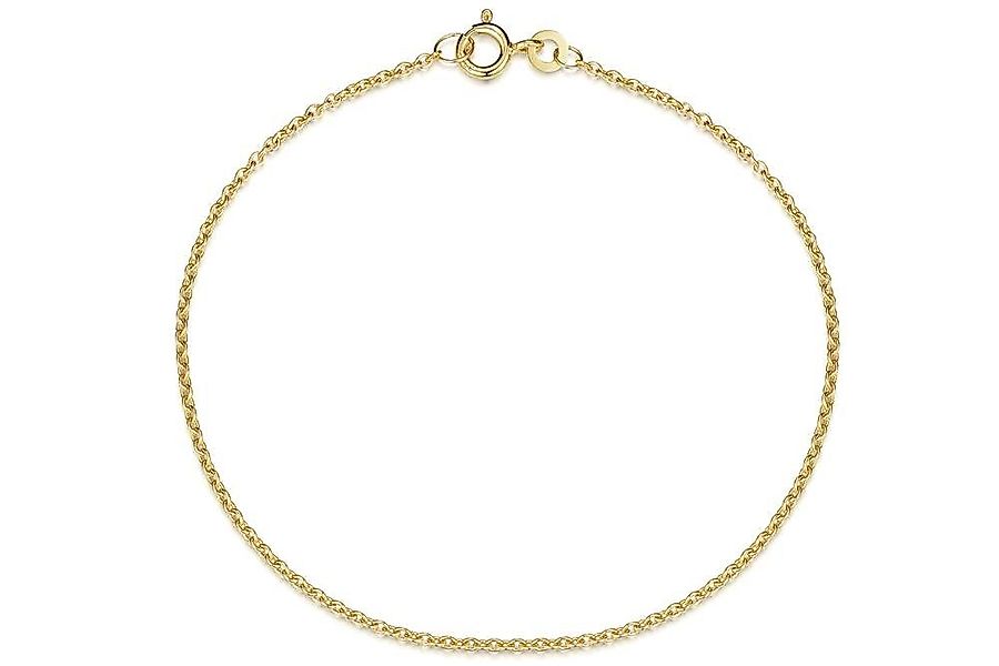 Silberkettenstore Goldarmband Erbsketten Armband 1,5mm - günstig online kaufen