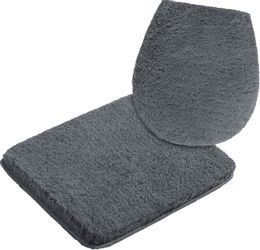 my home Badematte "Merida, Badvorleger, Badezimmer Teppich" Höhe 32 mm ruts günstig online kaufen