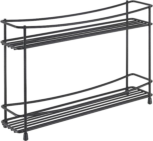 Metaltex Gewürzregal, 1-tlg., in matt schwarz günstig online kaufen