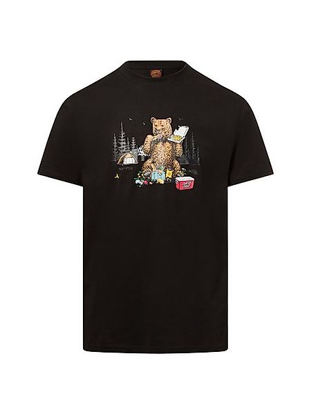 Santa Cruz T-Shirt Braun Pizza Bear günstig online kaufen