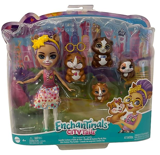 Enchantimals Spielfigur Enchantimals City Tails Glee Meerschweinchen-Mädche günstig online kaufen