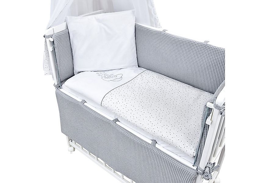 Baby-Delux Beistellbett Babybett verschiedene Designs, Stillbett 90x40 weiß günstig online kaufen