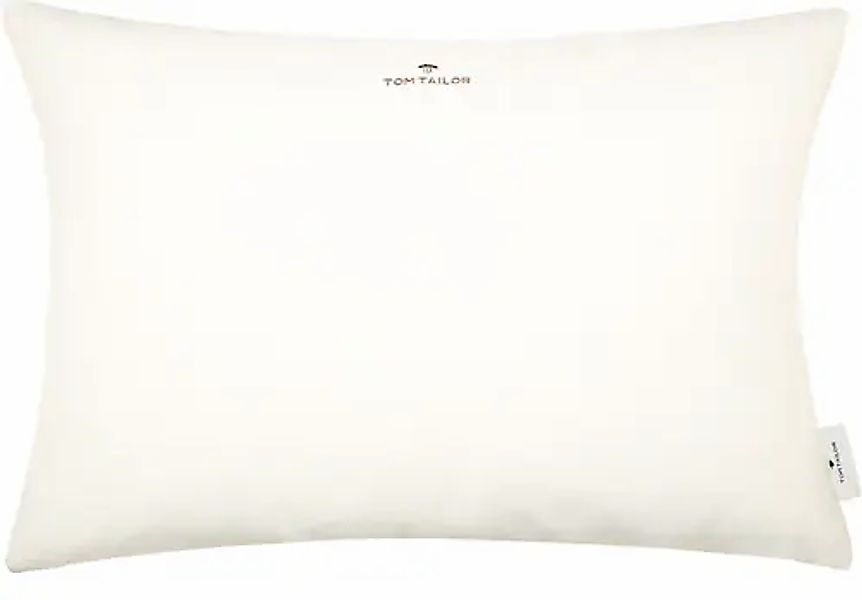 TOM TAILOR HOME Dekokissen »Dove Signature«, mit Paspel, Kissenhülle ohne F günstig online kaufen