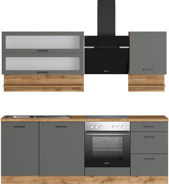 KOCHSTATION Küchenzeile KS-Betty, Breite 220 cm, günstig online kaufen