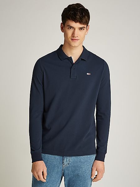 Tommy Jeans Plus Langarm-Poloshirt TJM SLIM günstig online kaufen