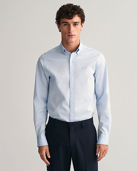 Gant Langarmhemd Slim Fit Popeline Hemd günstig online kaufen