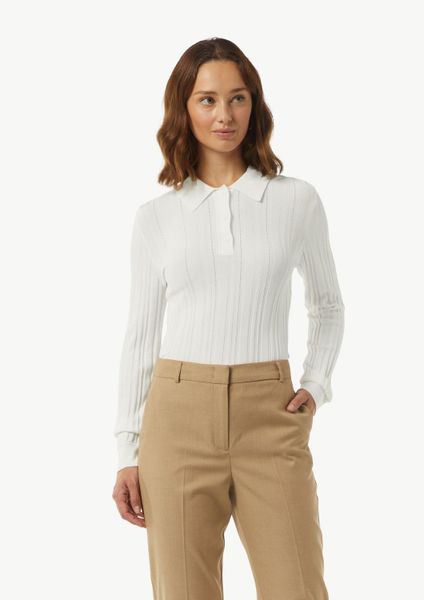 comma Strickpullover Pullover mit Polokragen (1-tlg) günstig online kaufen
