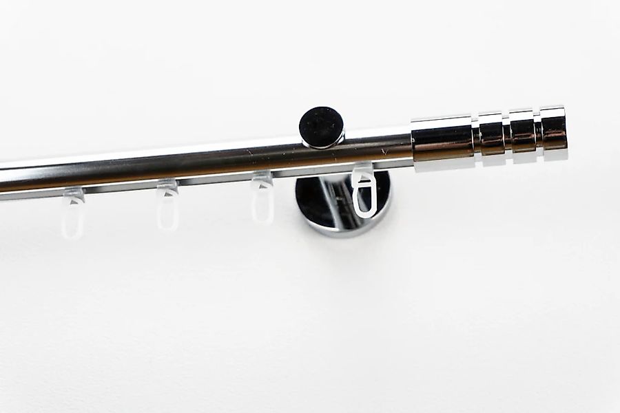 GARESA Gardinenstange "EASY" Ø 20 mm 1 läufig-läufig Wunschmaßlänge günstig online kaufen