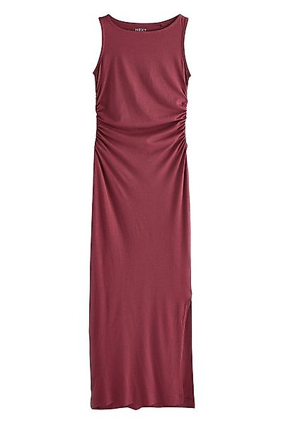 Next Maxikleid Ärmelloses Kleid in Midi-Länge mit Raffung (1-tlg) günstig online kaufen