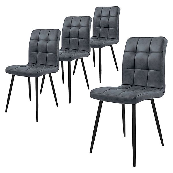 ML-DESIGN Stuhl Esszimmerstuhl mit Rückenlehne Polsterstuhl günstig online kaufen