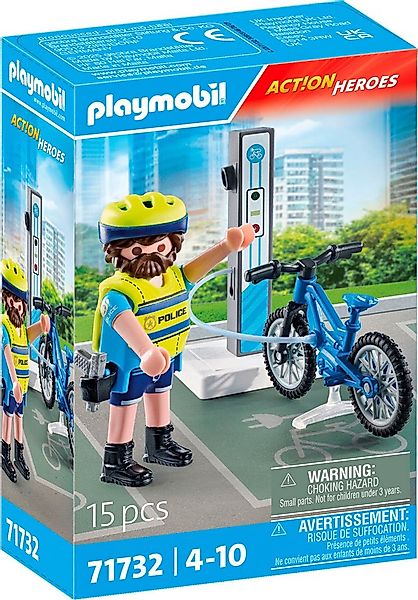 Playmobil® Polizei Fahrradstreife (71732), Playmobil Action Heroes Konstruk günstig online kaufen